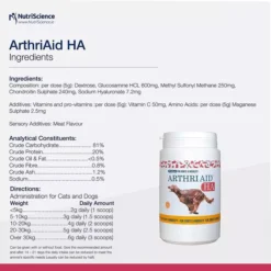 ArthriAid HA Powder For Dogs & Cats -Royal Canin Store arthriaid ha powder for dogs cats 51pt.jpg