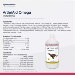 ArthriAid Omega Liquid For Dogs & Cats -Royal Canin Store arthriaid omega liquid for dogs cats cwxk.jpg