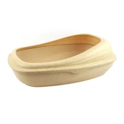 Beco Pets Bamboo Litter Tray Natural