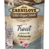 Carnilove Trout With Echinacea Adult Cat Food Pouches