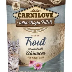 Carnilove Trout With Echinacea Adult Cat Food Pouches