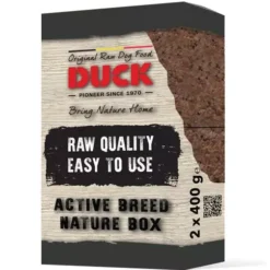 DUCK Nature Box Complete Raw Dog Food Active Breed