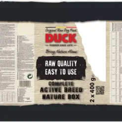 DUCK Nature Box Complete Raw Dog Food Active Breed -Royal Canin Store duck nature box complete active breed uri4.jpg