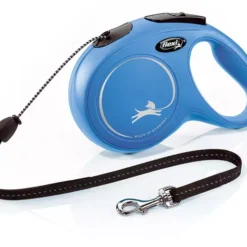 Flexi New Classic Cord Dog Lead 8m Blue