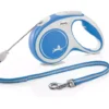 Flexi New Comfort Tape Dog Lead 5m Blue