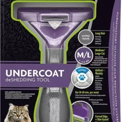 Furminator Undercoat DeShedding Tool For Long Haired Cats