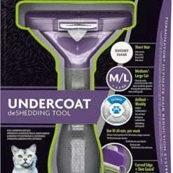 Furminator Undercoat DeShedding Tool For Short Haired Cats