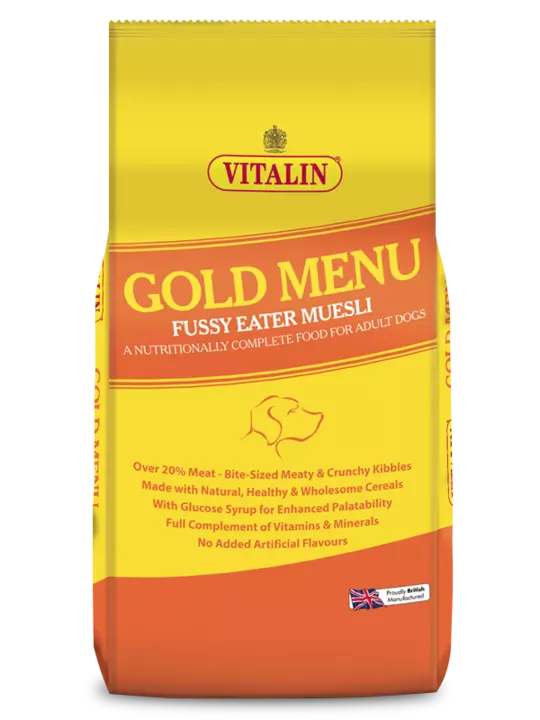 Vitalin Gold Menu Fussy Eater Diet Dog Food Vitalin Gold Menu Fussy Eater Diet Dog Food -Royal Canin Store gold menu fussy eater diet kcrb.jpg