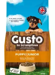 Gusto Puppy/Junior Complete Dry Dog Food