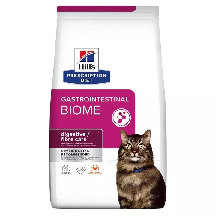 Hill's Prescription Diet Gastrointestinal Biome Dry Cat Food with Chicken Hills Hill's Prescription Diet Gastrointestinal Biome Dry Cat Food With Chicken -Royal Canin Store hills prescription diet gastrointestinal biome dry cat food gue0.jpg