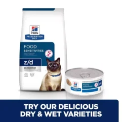 Hills Hill's Prescription Diet Z/d Food Sensitivities Wet Cat Food -Royal Canin Store hills prescription diet zd food sensitivities wet cat food djs5.jpg