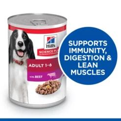 Hills Hill's Science Plan Adult Wet Dog Food Beef Flavour -Royal Canin Store hills science plan adult wet dog food beef flavour lhn0.jpg