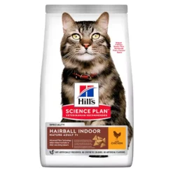 Hills Hill's Science Plan Mature Adult Hairball & Indoor Chicken Cat Food