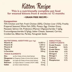 Lily's Kitchen Chicken & White Fish Kitten Recipe 2 Lily's Kitchen Chicken & White Fish Kitten Recipe -Royal Canin Store lilys kitchen lifestages lir9.jpg