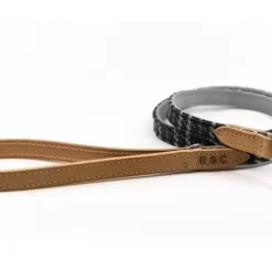 Ralph & Co Dog Lead Tweed/Leather