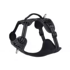 Rogz Black Utility Explore Dog Harness