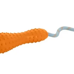 Ruffwear Campfire Orange Gourdo Rubber Dog Toy