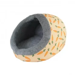 Rosewood Snuggles Carrot Plush Hooded Bed