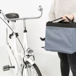 Trixie Bicycle Front Box For Dogs Black/Grey 13 Trixie Bicycle Front Box For Dogs Black/Grey -Royal Canin Store trixie bicycle front box for dogs blackgrey 1msi.jpg