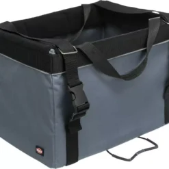Trixie Bicycle Front Box For Dogs Black/Grey