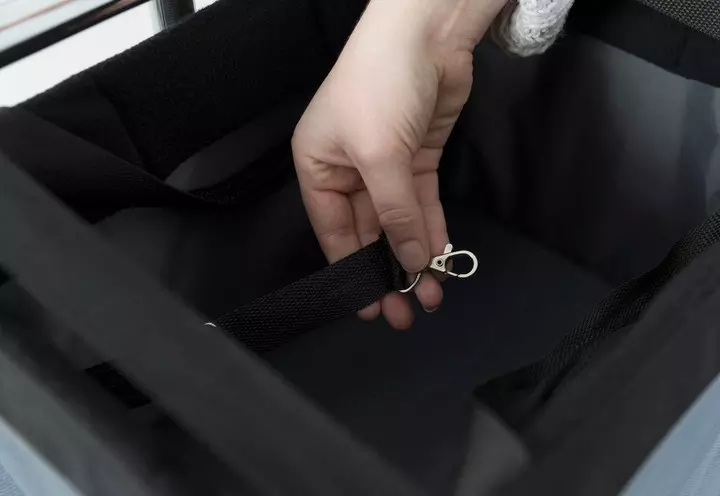 Trixie Bicycle Front Box for Dogs Black/Grey Trixie Bicycle Front Box For Dogs Black/Grey -Royal Canin Store trixie bicycle front box for dogs blackgrey g75k.jpg