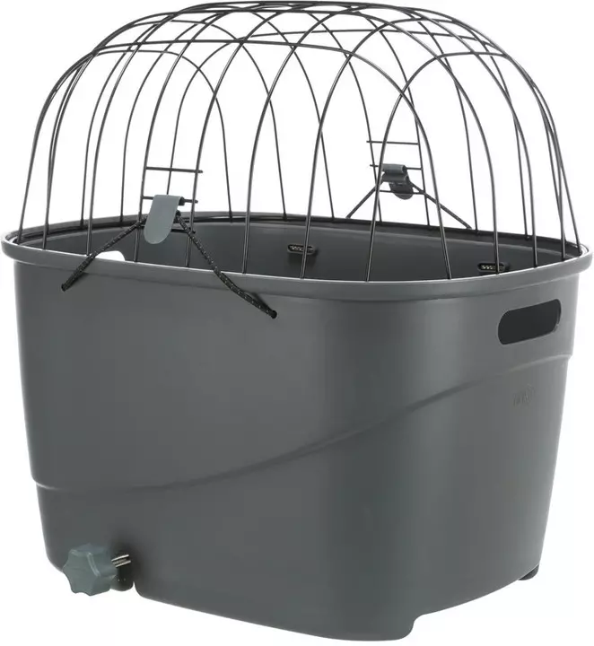 Trixie Dog Bicycle Basket for Bike Racks Grey Trixie Dog Bicycle Basket For Bike Racks Grey -Royal Canin Store trixie dog bicycle basket for bike racks grey d5ii.jpg