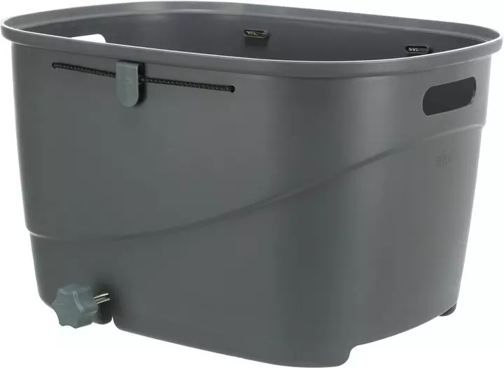 Trixie Dog Bicycle Basket for Bike Racks Grey Trixie Dog Bicycle Basket For Bike Racks Grey -Royal Canin Store trixie dog bicycle basket for bike racks grey dpj2.jpg