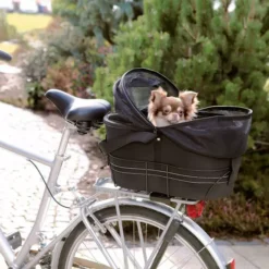 Trixie Dog Bicycle Basket For Wide Bike Racks Black -Royal Canin Store trixie dog bicycle basket for wide bike racks black 5u2o.jpg