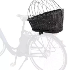 Trixie Dog Bicycle Basket With Lattice For Bike Racks Black -Royal Canin Store trixie dog bicycle basket with lattice for bike racks black 2oe5.jpg