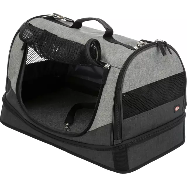 Trixie Dog Carrier Holly Black & Grey Trixie Dog Carrier Holly Black & Grey -Royal Canin Store trixie dog carrier holly black grey k7yc.jpg