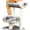 Trixie Isaba Scratching Post Black/White For Cats