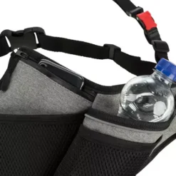 Trixie Jogging Belt With Leash Grey/Black 5 Trixie Jogging Belt With Leash Grey/Black -Royal Canin Store trixie jogging belt with leash greyblack 1cc6.jpg