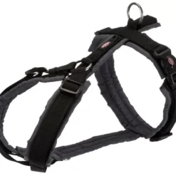 Trixie Premium Trekking Harness For Dogs 97 Cm/25 Mm Black & Graphite