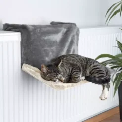 Trixie Light Grey Radiator Bed For Cats -Royal Canin Store trixie radiator bed harvey light grey for cats p1ng.jpg
