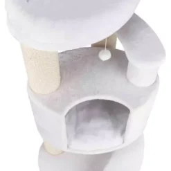 Trixie Zita Scratching Post White For Cats