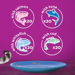 Whiskas 1+ Cat Pouches Fish Favourites Giant Pack In Jelly 4 Whiskas 1+ Cat Pouches Fish Favourites Giant Pack In Jelly -Royal Canin Store whiskas 1 cat pouches fish favourites giant pack in jelly qek8.jpg