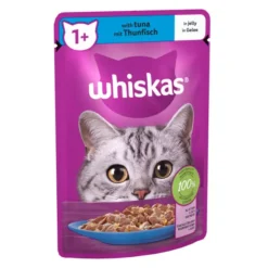 Whiskas 1+ Cat Pouches Tuna In Jelly